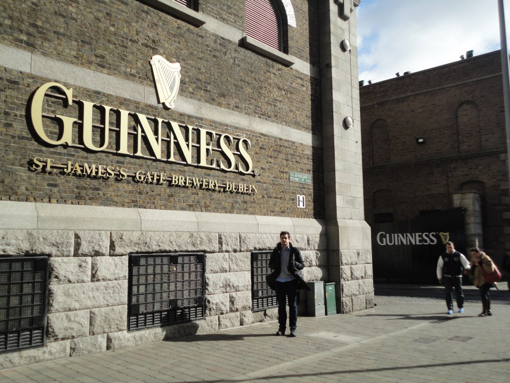 Fábrica da famosa cerveja Guinness