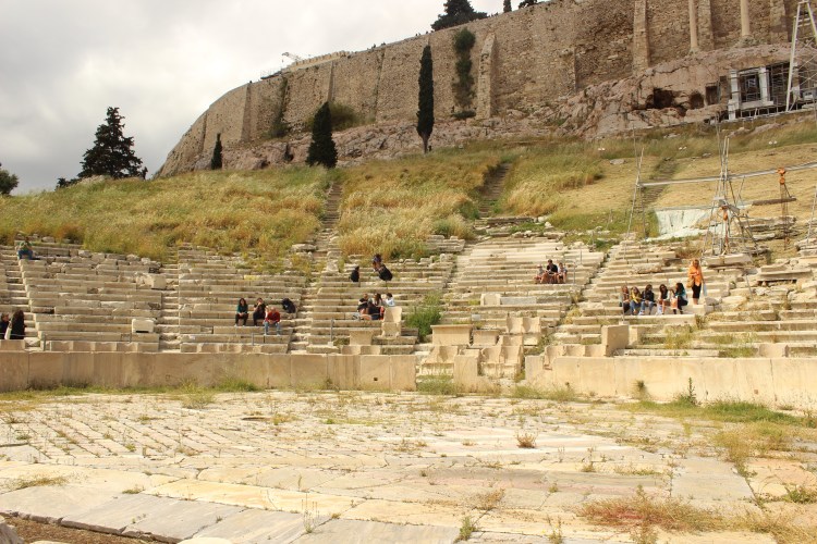 Teatro, Acrópolis-Atenas.